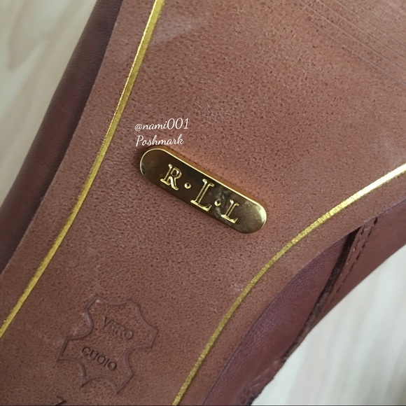 Dark Brown Ralph Lauren Ankle Boots Buckle - Picture 6 of 8